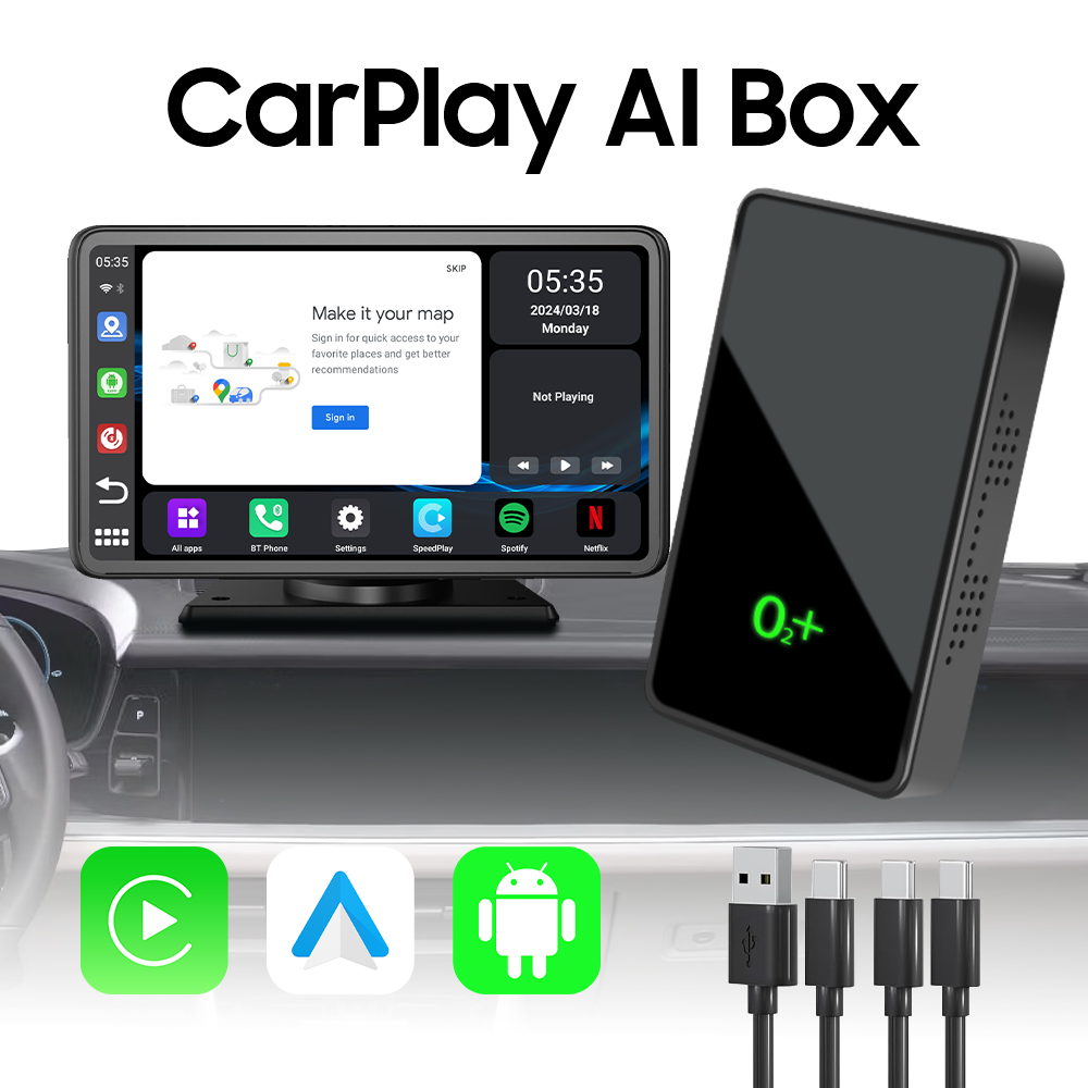 S9 Carplay AI Box Qualcomm 6125 With HDMI-Output
